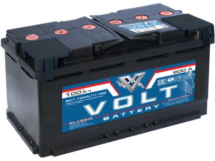 Аккумулятор Volt 100 a/h 810 A (EN)